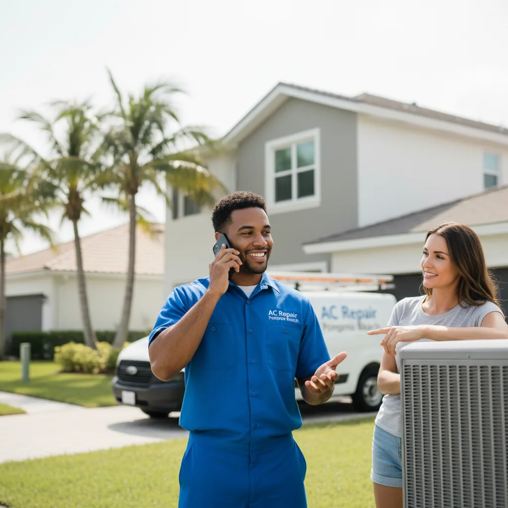 AC Repair Pompano Beach customer support in Gordo